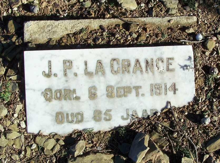 GRANGE J.P., la -1914