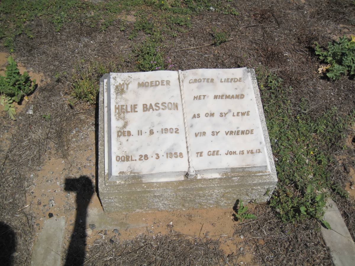 BASSON Helie 1902-1958