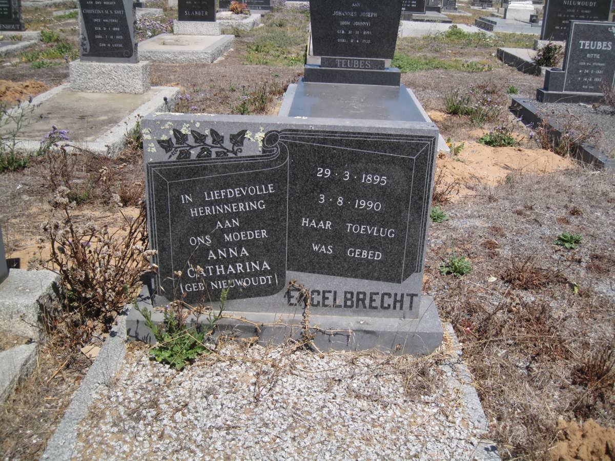 ENGELBRECHT Anna Catharina nee NIEUWOUDT 1895-1990