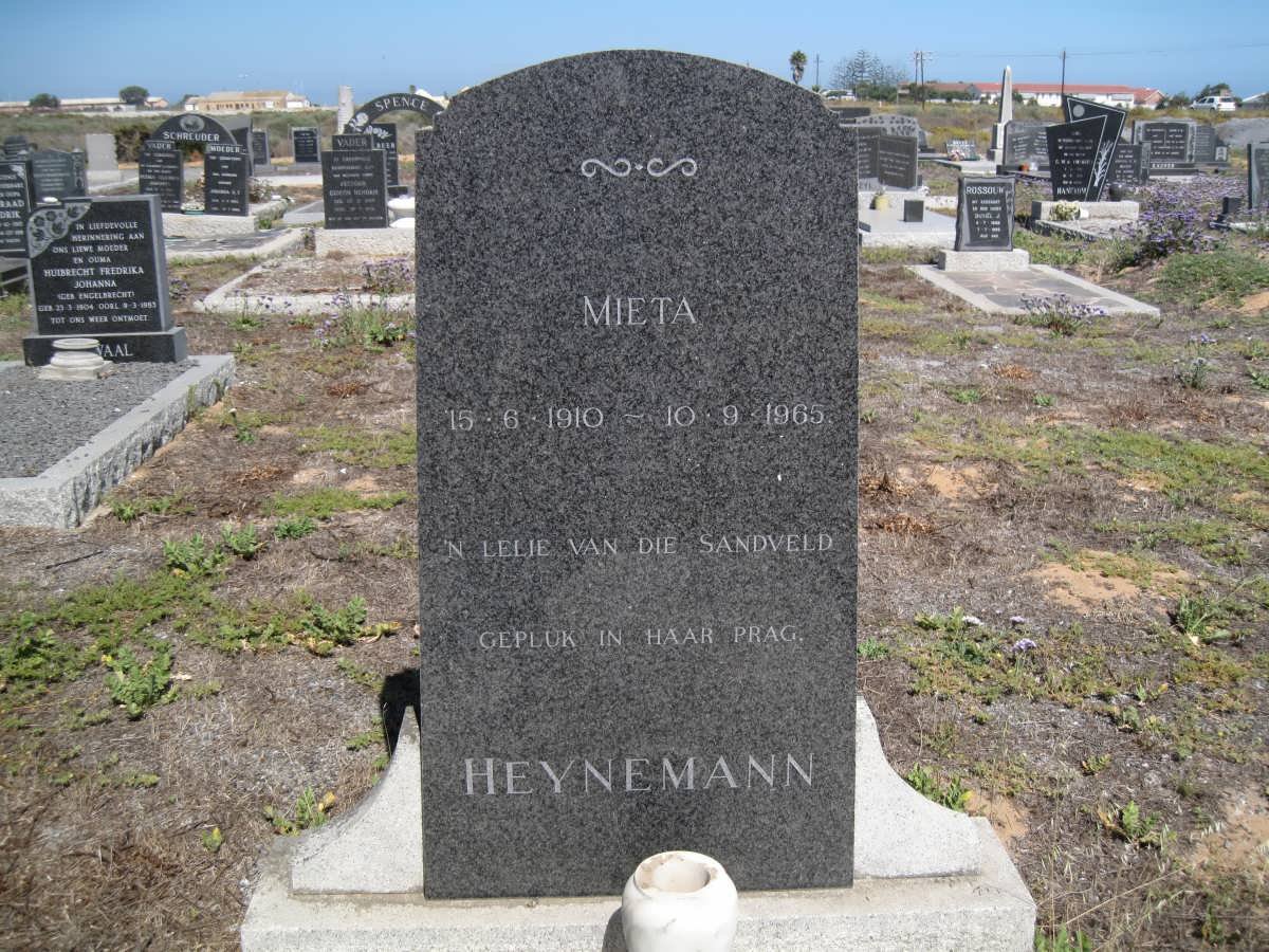 HEYNEMANN Mieta 1910-1965