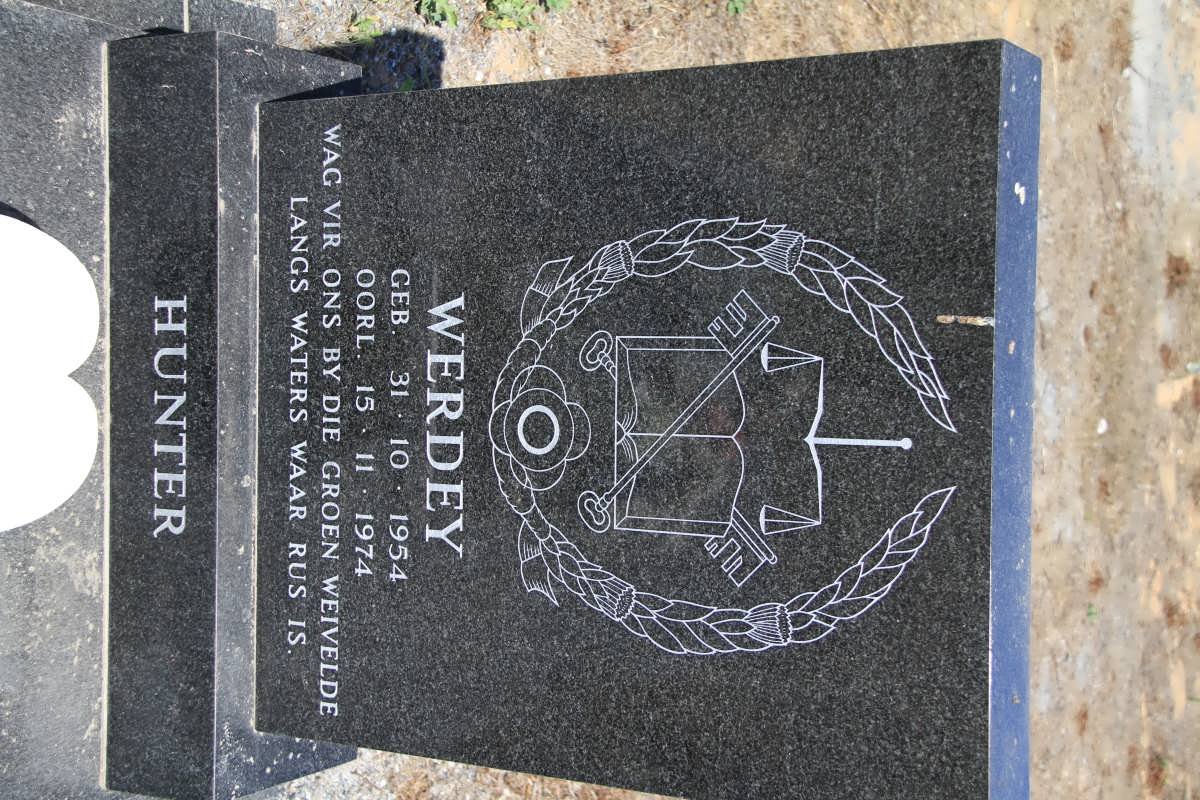 HUNTER Werdey 1954-1974