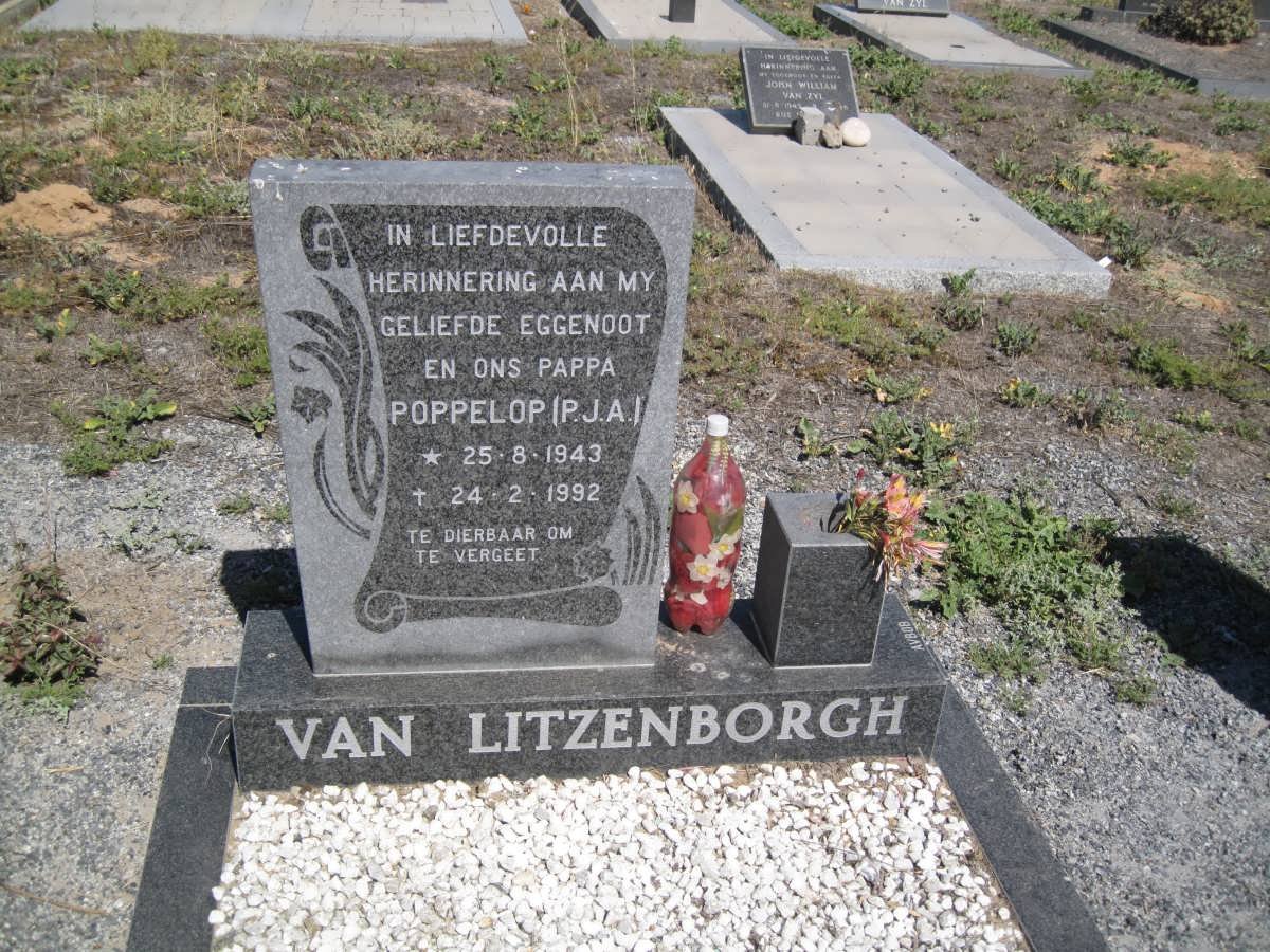 LITSENBORGH P.J.A., van 1943-1992