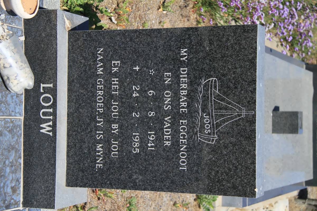 LOUW Joos 1941-1985