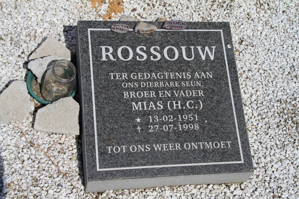 ROSSOUW H.G. 1951-1998