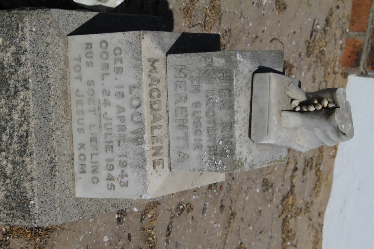 LOUW Merentia Magdalene 1943-1945