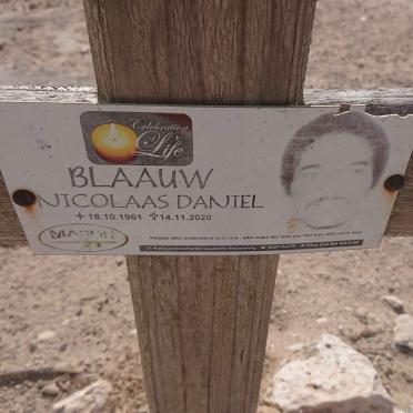 BLAAUW Nicolaas Daniel 1961-2020