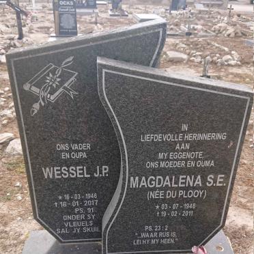 BADENHORST Wessel J.P. 1946-2017 & Magdalena S.E. DU PLOOY 1946-2011