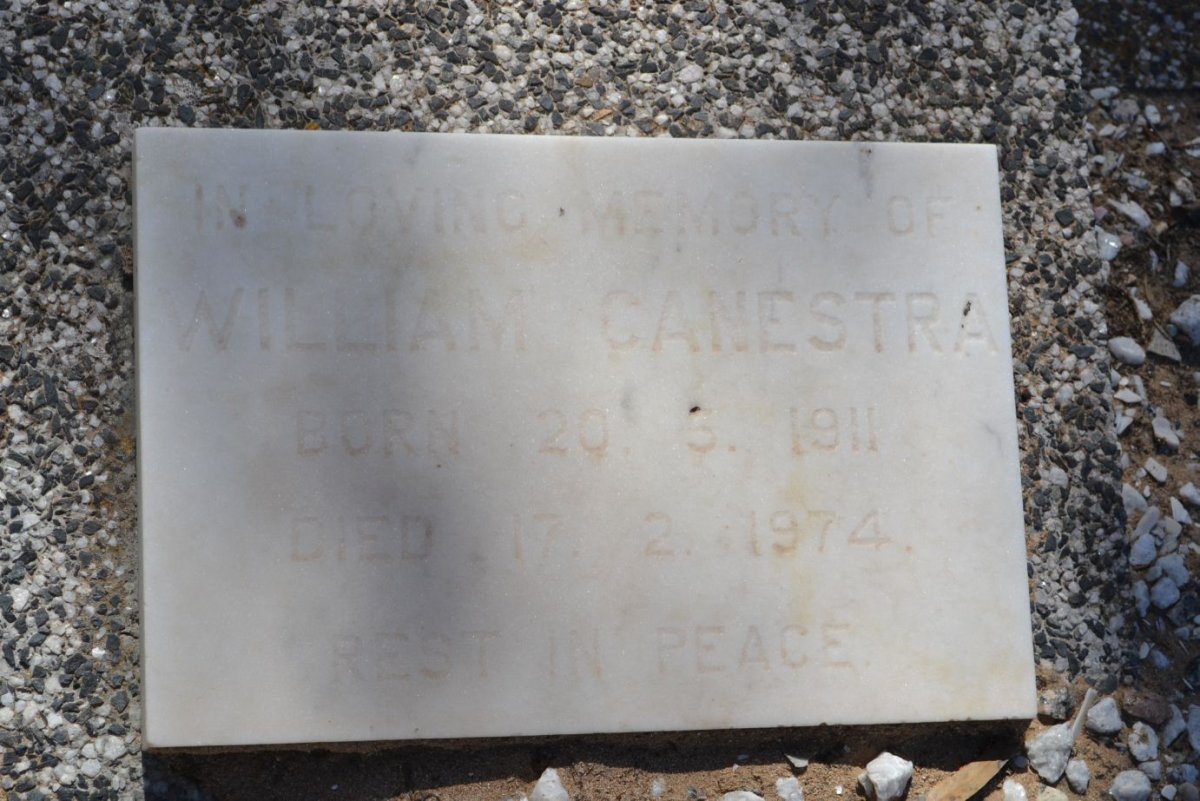 CANESTRA William 1911-1974