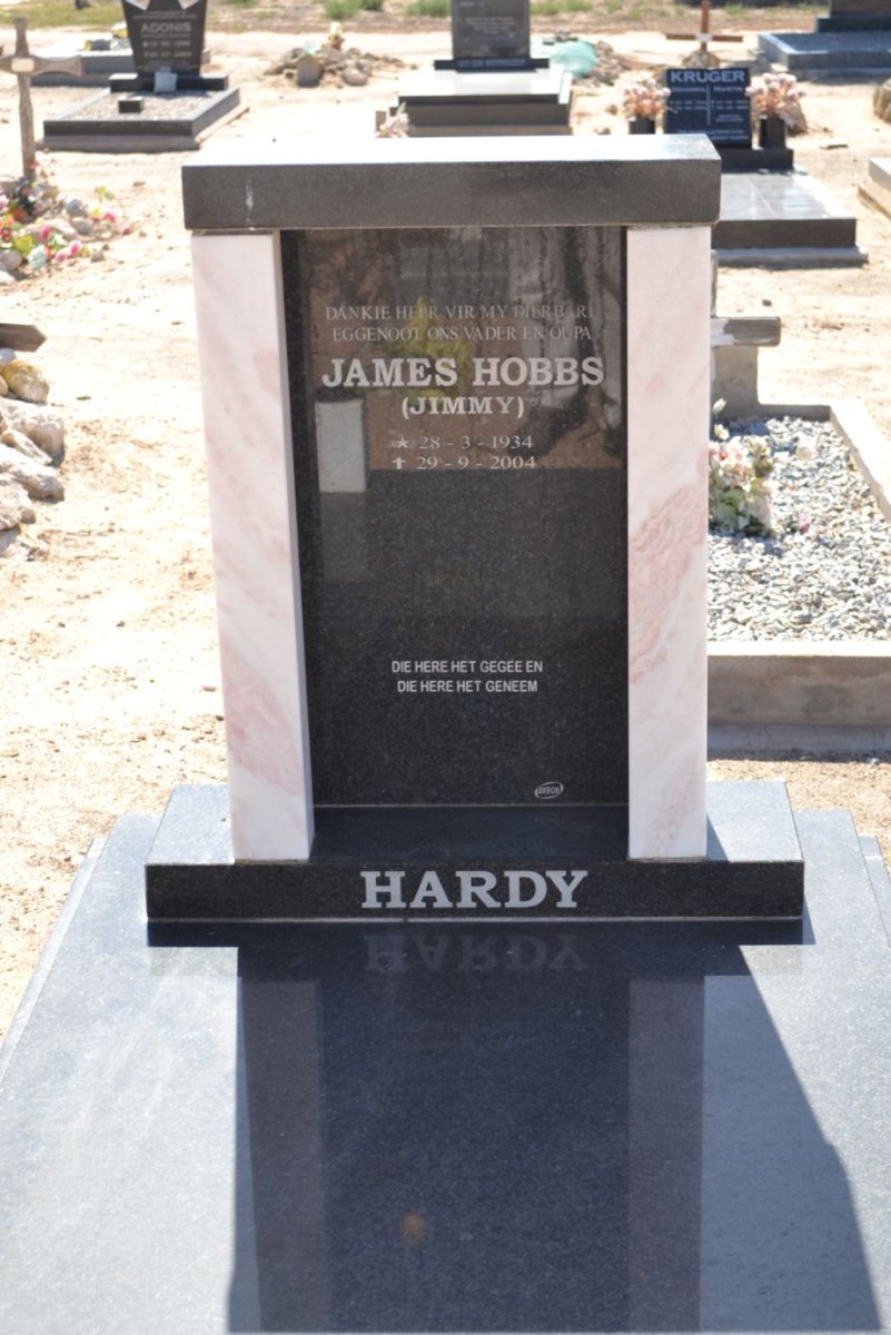 HARDY James Hobbs 1934-2004