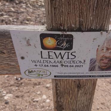 LEWIS Waldemar Gideon 1966-2021