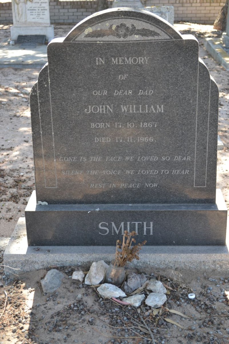 SMITH John William 1867-1966