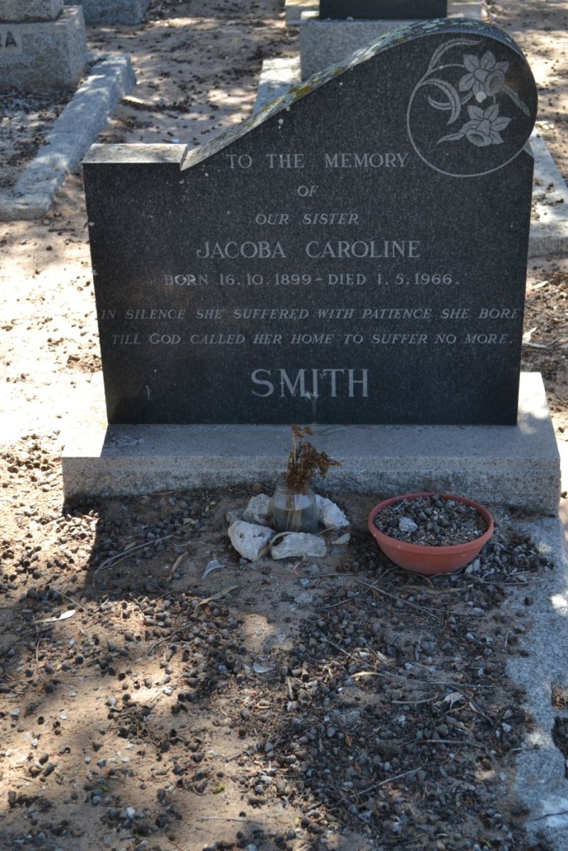 SMITH Jacoba Caroline 1899-1966