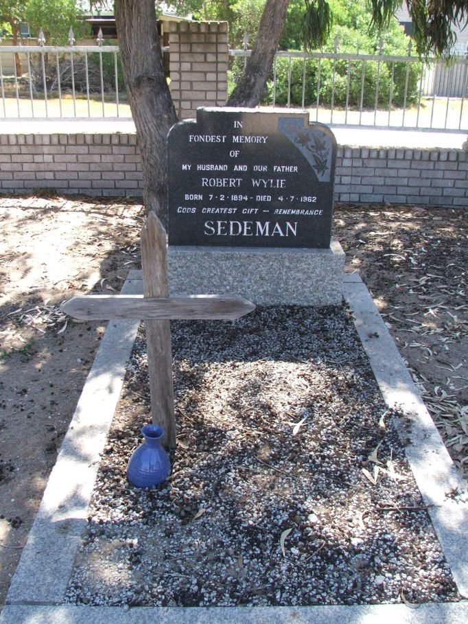 SEDEMAN Robert Wylie 1894-1962