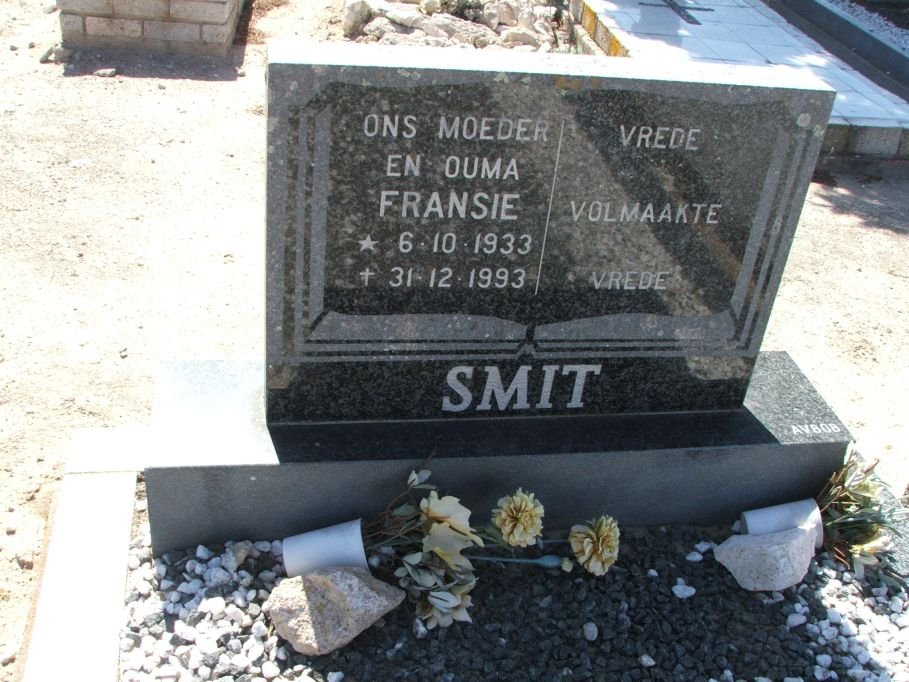SMIT Fransie 1933-1993
