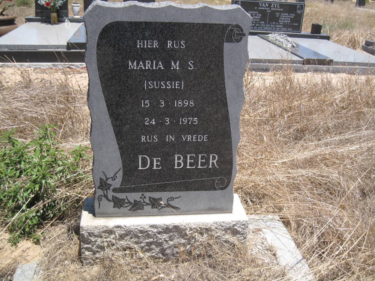 BEER Maria M.S., de 1898-1975
