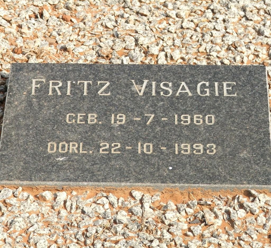 VISAGIE Fritz 1960-1993
