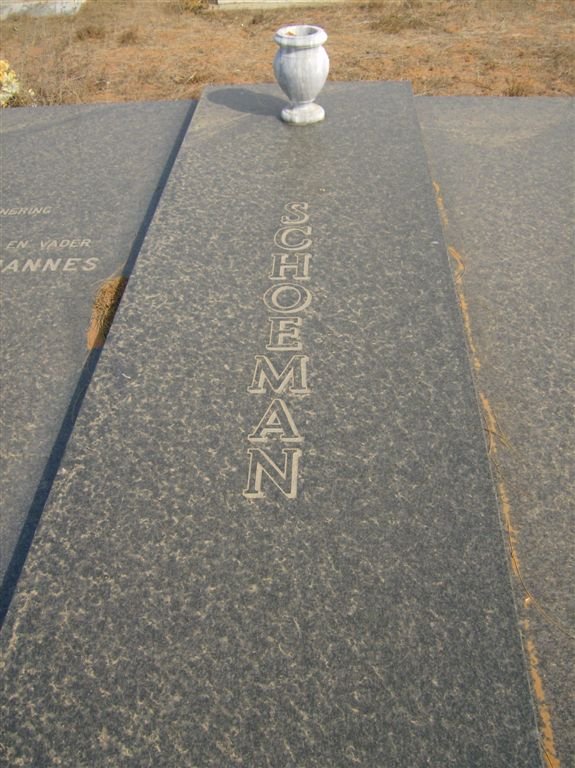 SCHOEMAN Josephus Johannes 1922-1992