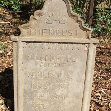MOSTERT Cecilia C.E. 1911-1943