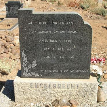 ENGELBRECHT Anna nee VISSER 1920-1958
