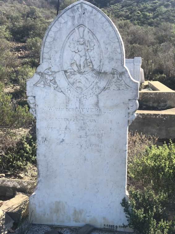 VYVER J.W., v.d.1838-1906
