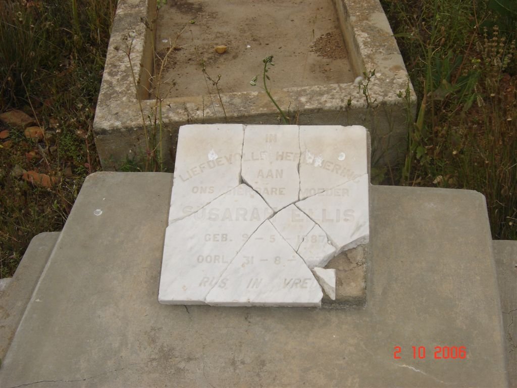 ELLIS Susarah 1887-