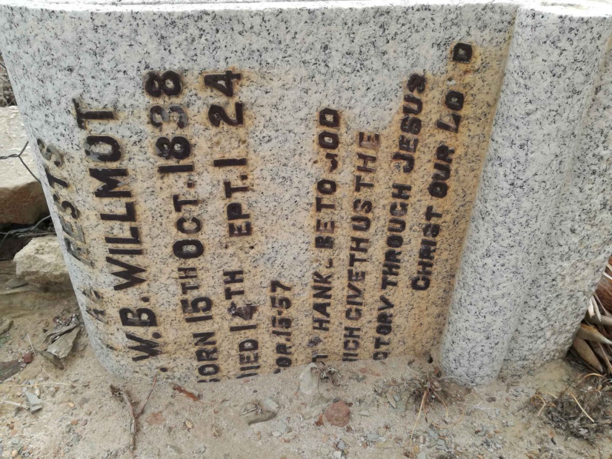 WILLMOT ?.W.B. 1838-1924