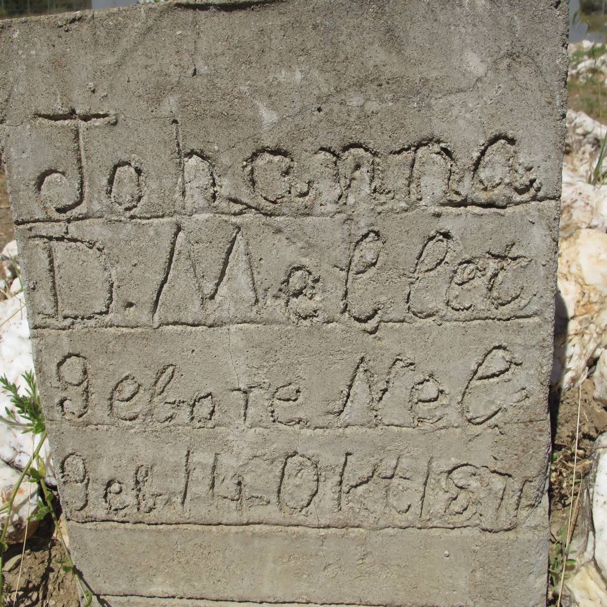 MELLET Johanna D. nee NEL 1874-