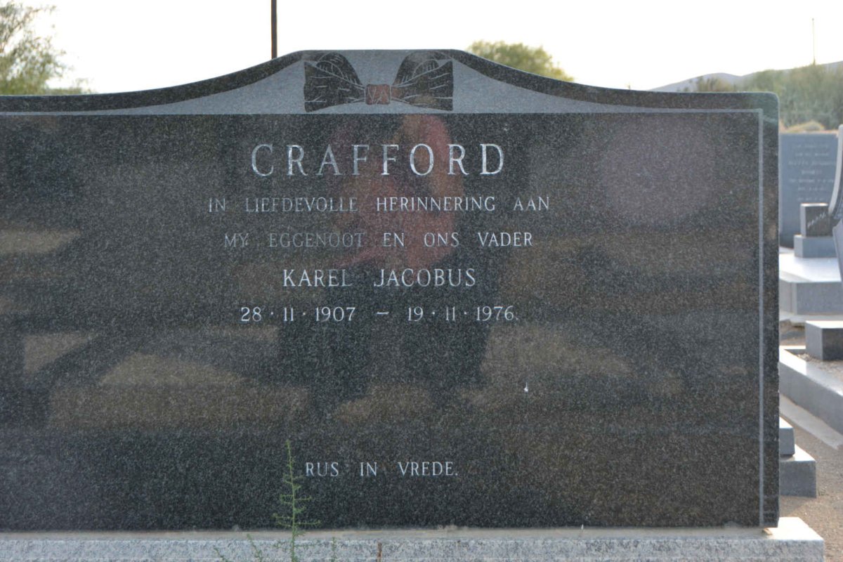 CRAFFORD Karel Jacobus 1907-1976