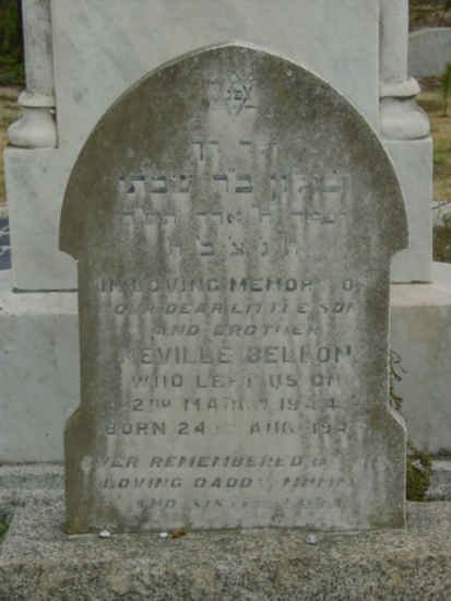 BELLON Neville 1943-1944