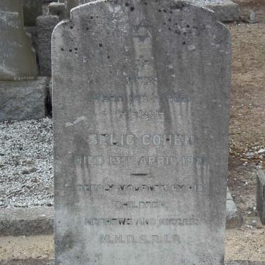 COHEN Selig -192?