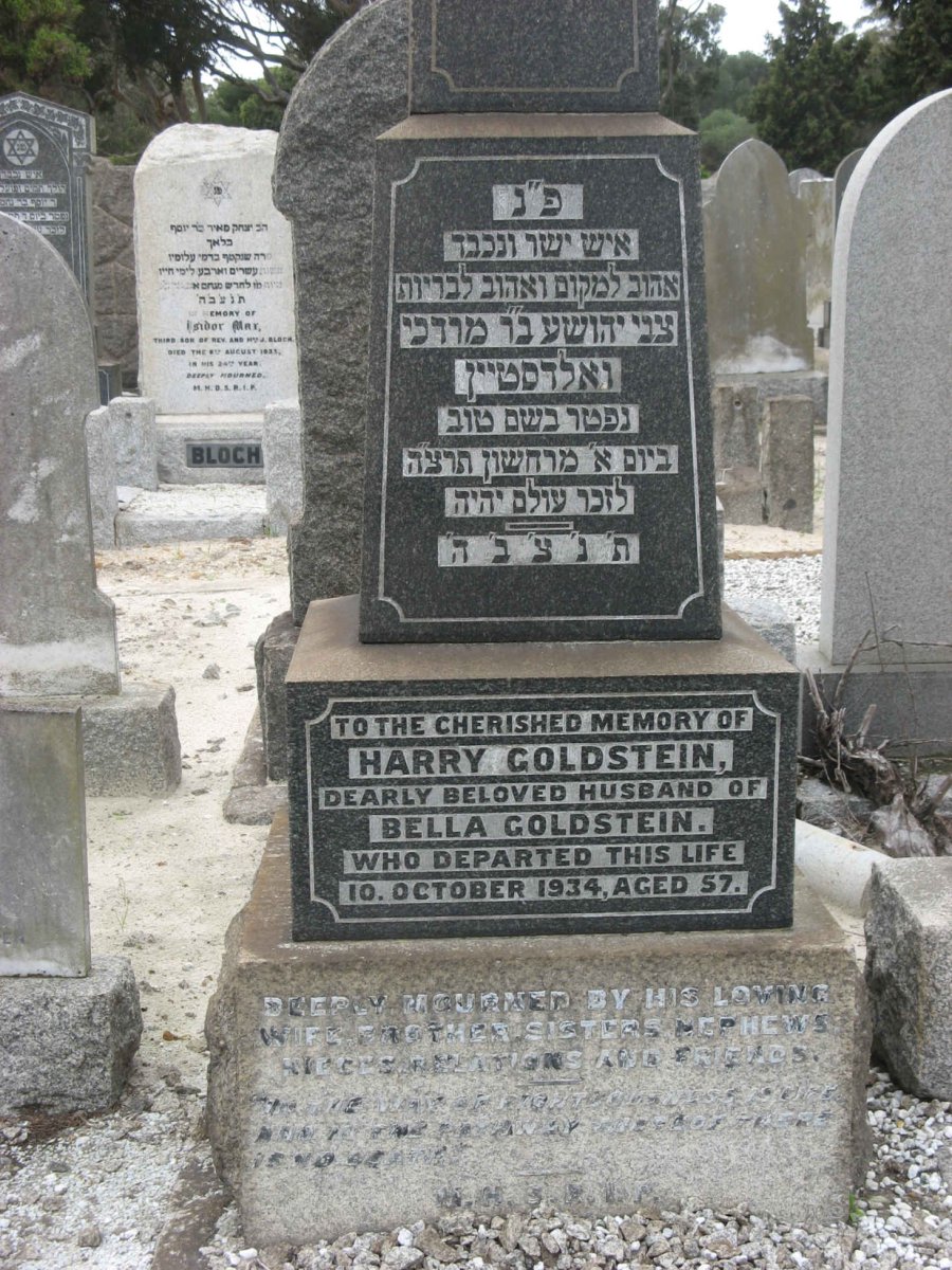 GOLDSTEIN Harry -1934
