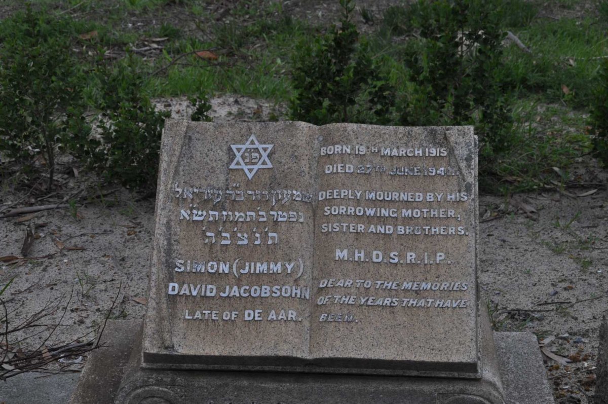 JACOBSON Simon David 1915-1941