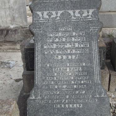 KATZ Sarah -1934