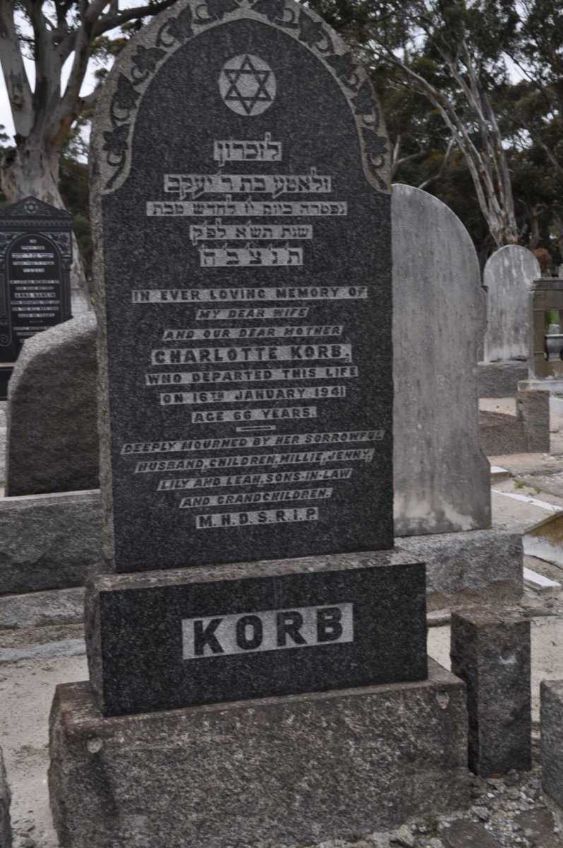 KORB Charlotte -1941