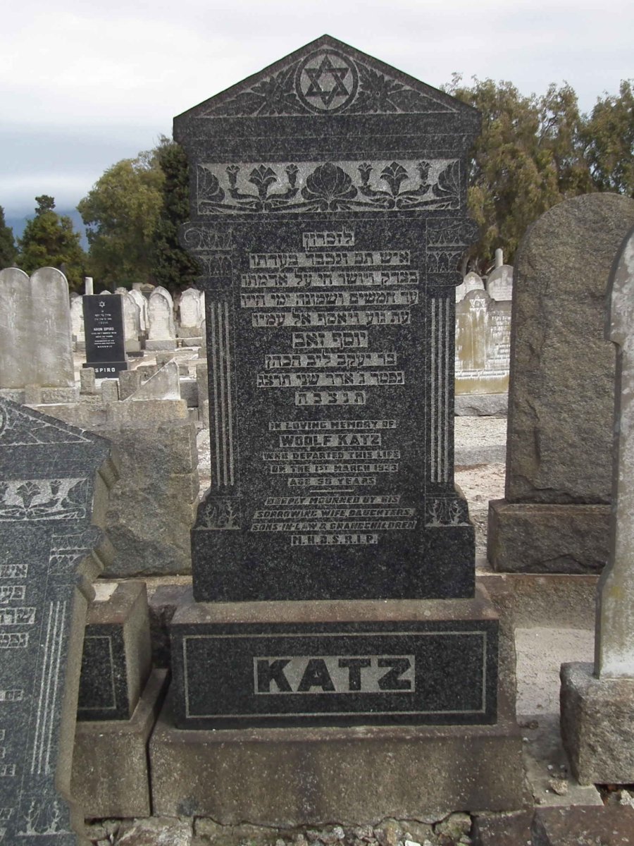 KATZ Woolf -1923