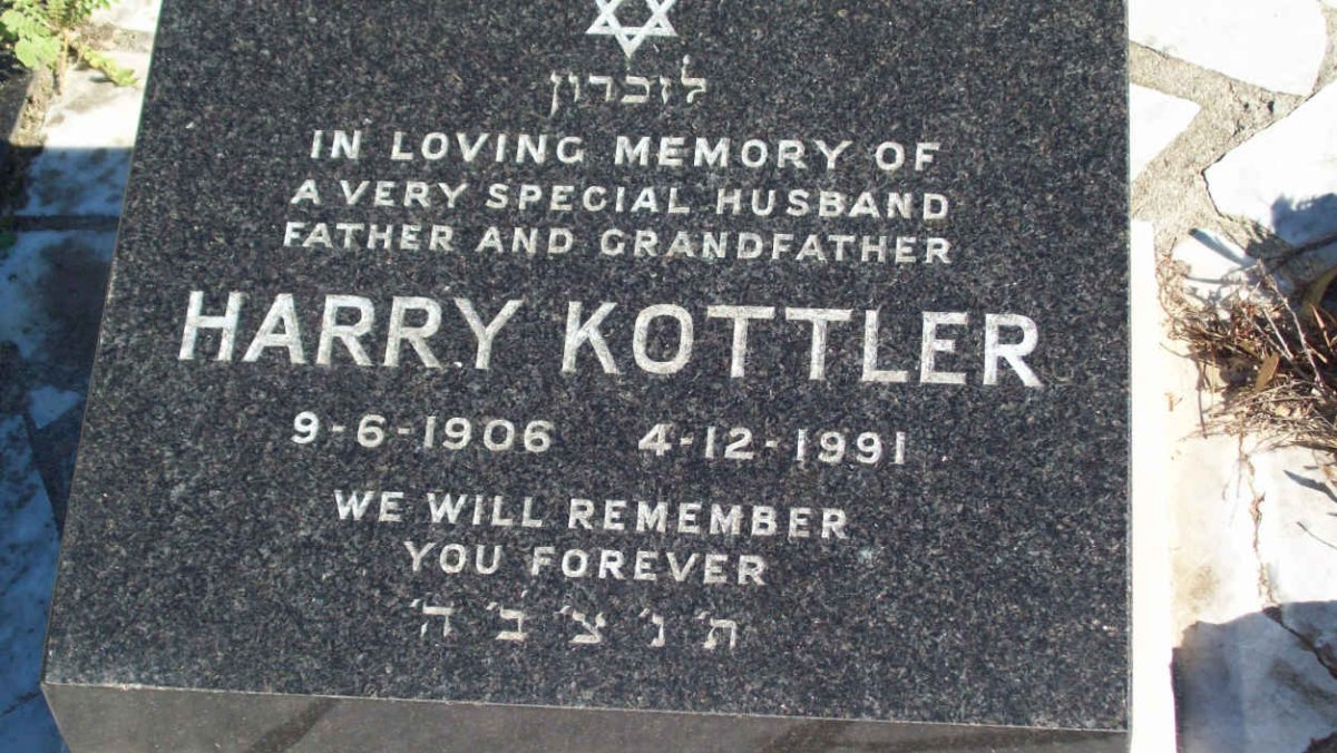 KOTTLER Harry 1906-1991