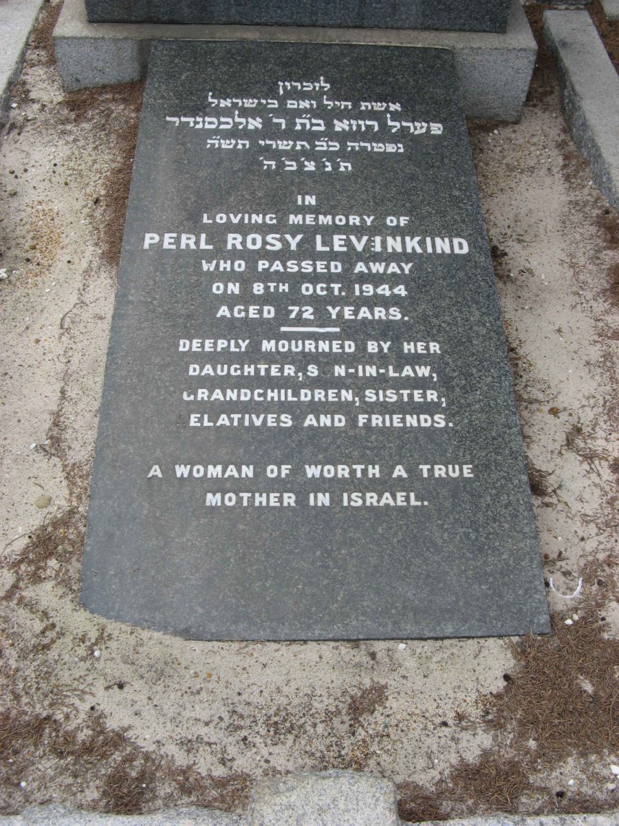 LEVINKIND Perl Rosy -1944