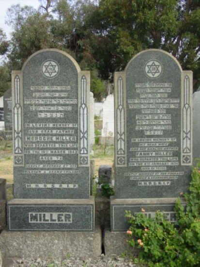 MILLER Mordche -1942 & Fanny -193?