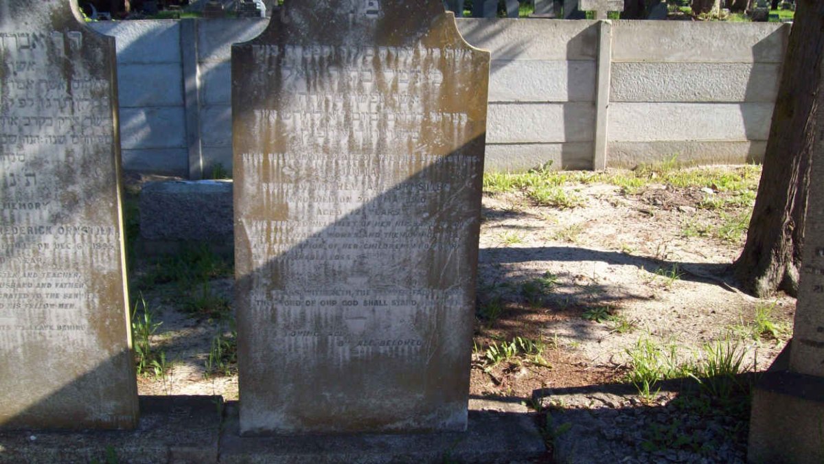 ORNSTIEN Abraham Frederick -1895 &amp; Julia -1910