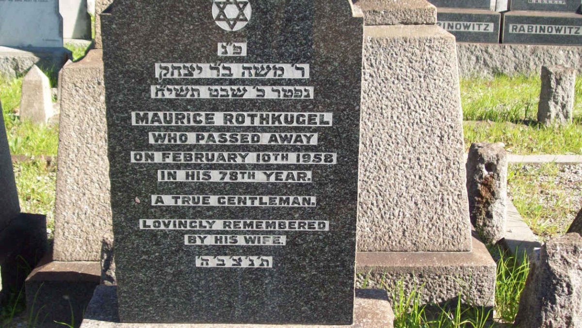 ROTHKUGEL Maurice  -1958 