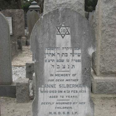 SILBERMANN Jeanne -1939
