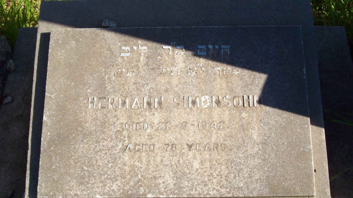 SIMONSOHN Hermann  -1942 