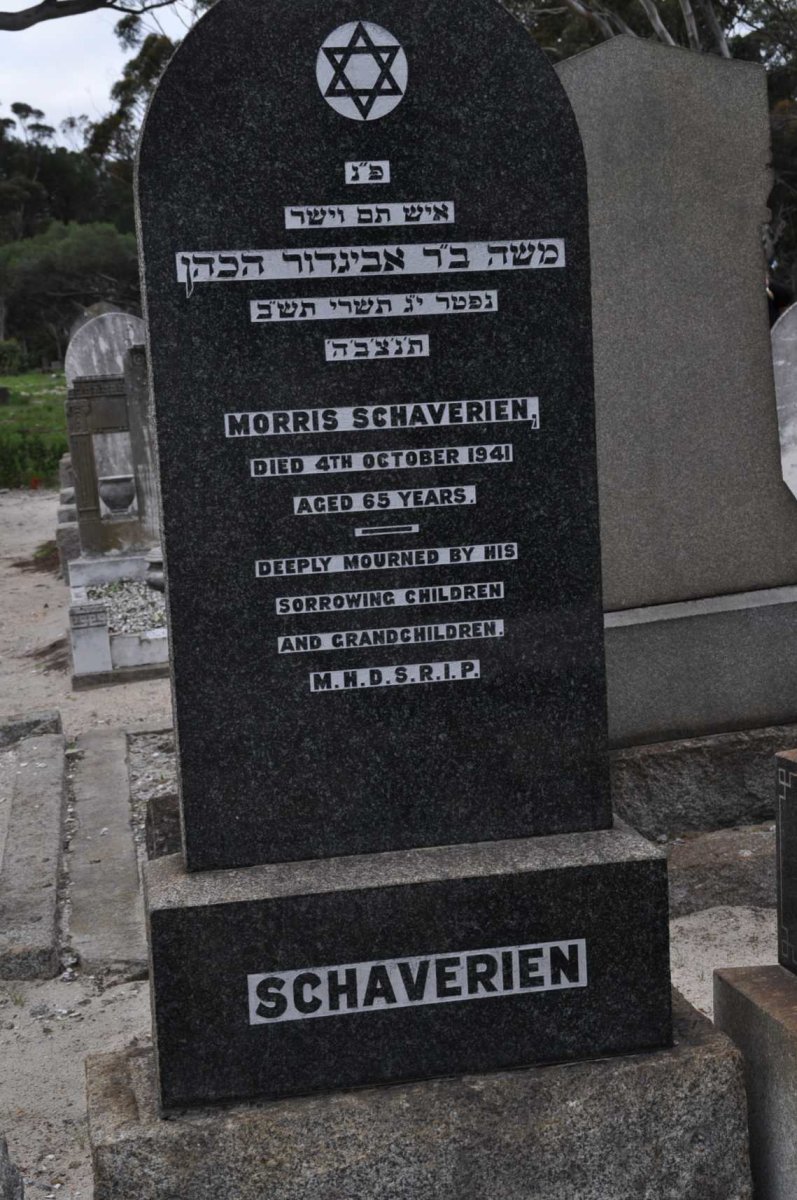 SCHAVERIEN Morris -1941