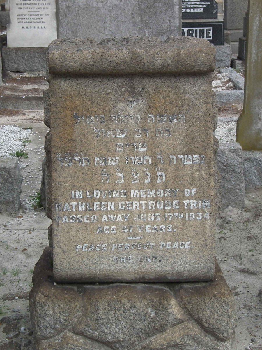 TRIM Kathleen Gertrude -1934