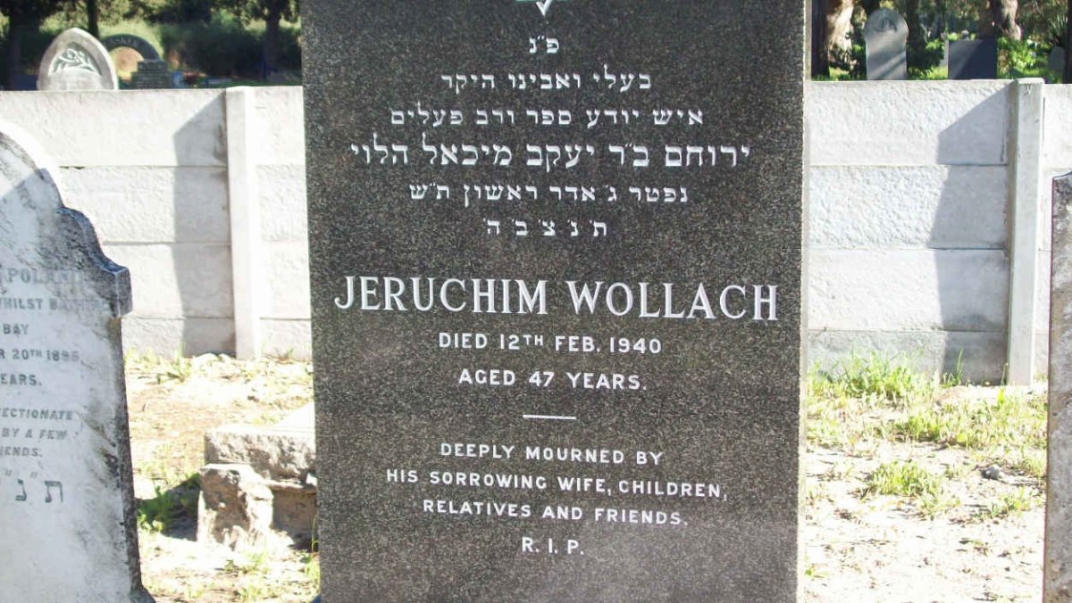 WOLLACH Jeruchim  -1940 
