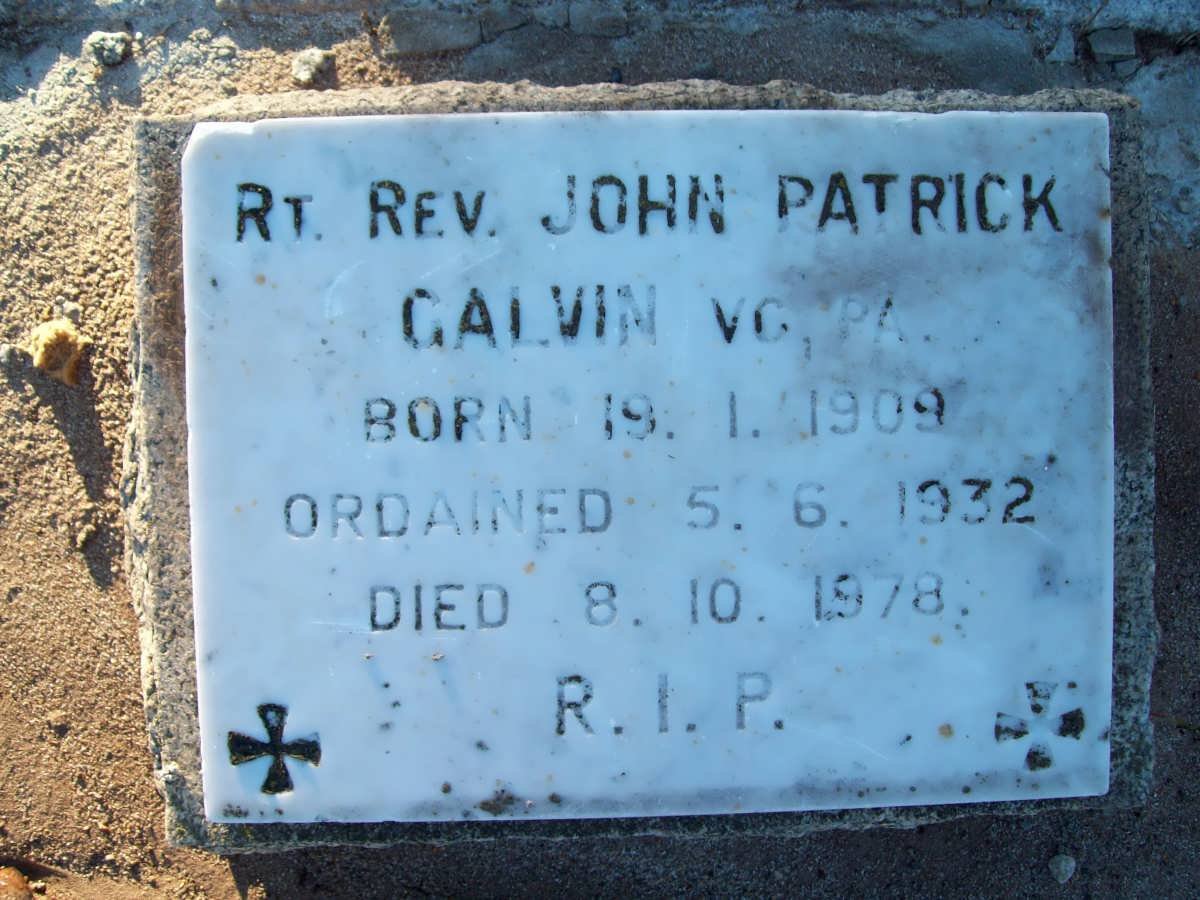 GALVIN John Patrick 1909-1978