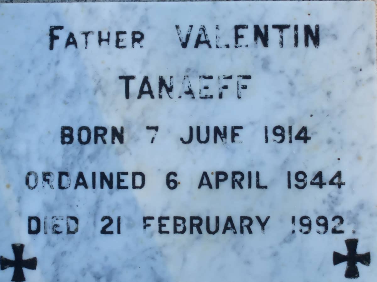 TANAEFF Valentin 1914-1992