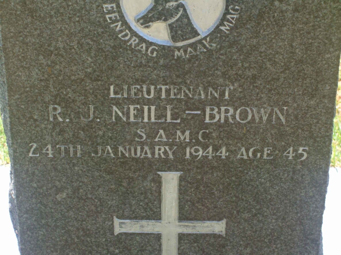 BROWN R.J., Neill −1944