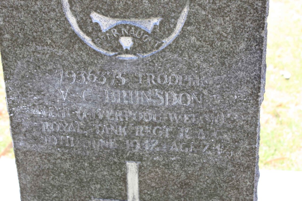 BRUNSDON V.C. -1942