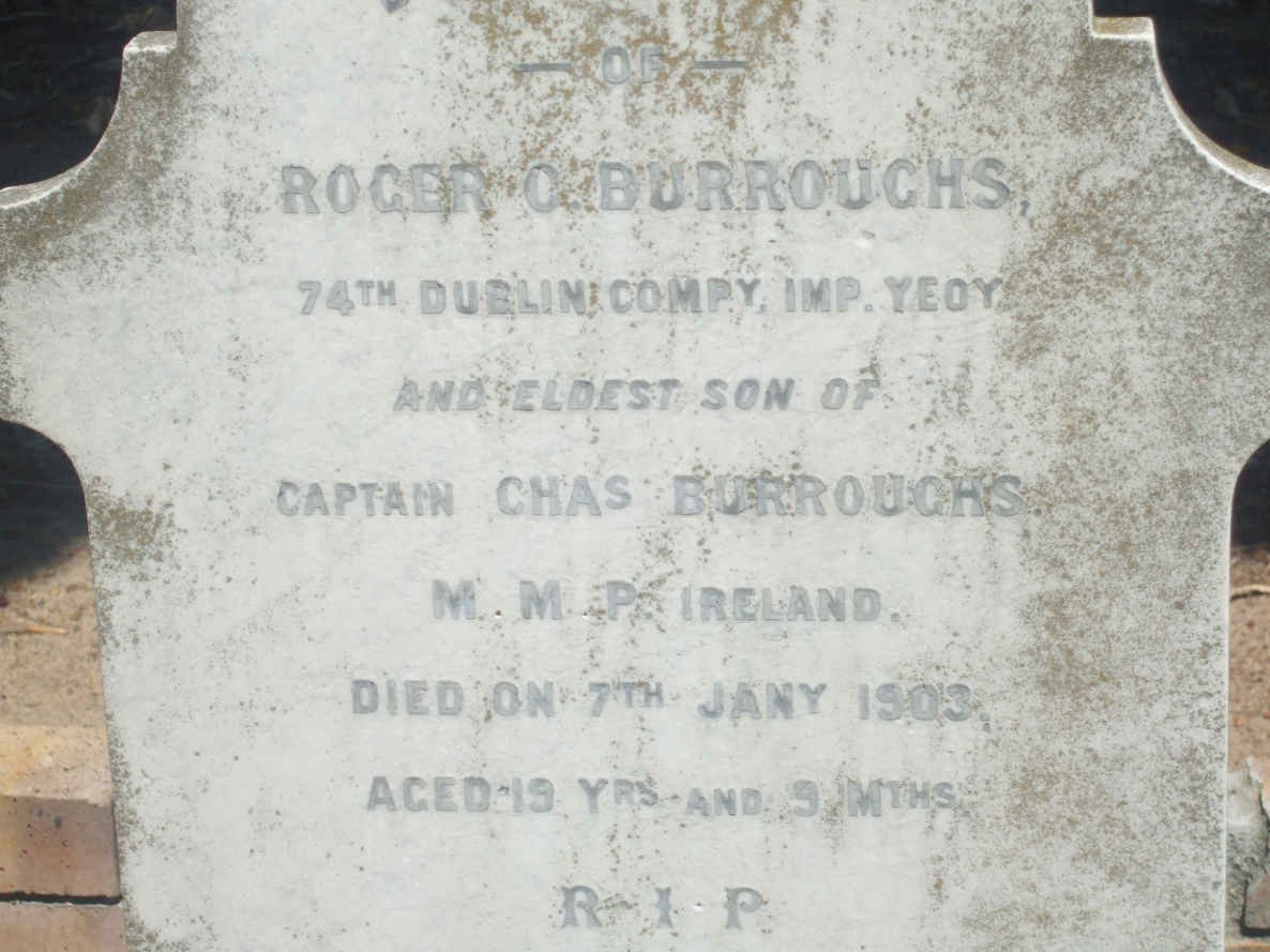 BURROUGHS Roger O. -1903